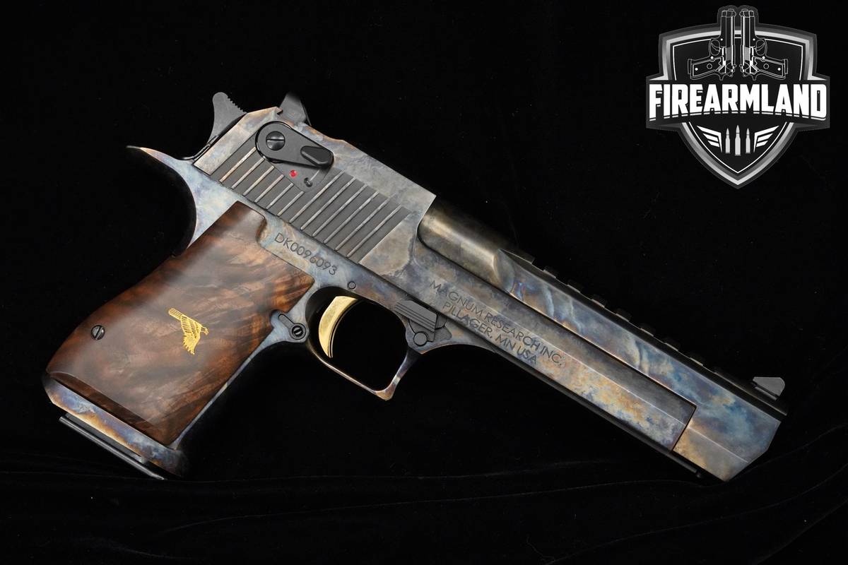 Magnum Research MK XIX Desert Eagle 50 AE 6" CASE HARDENED MK-XIX ORIG CASE