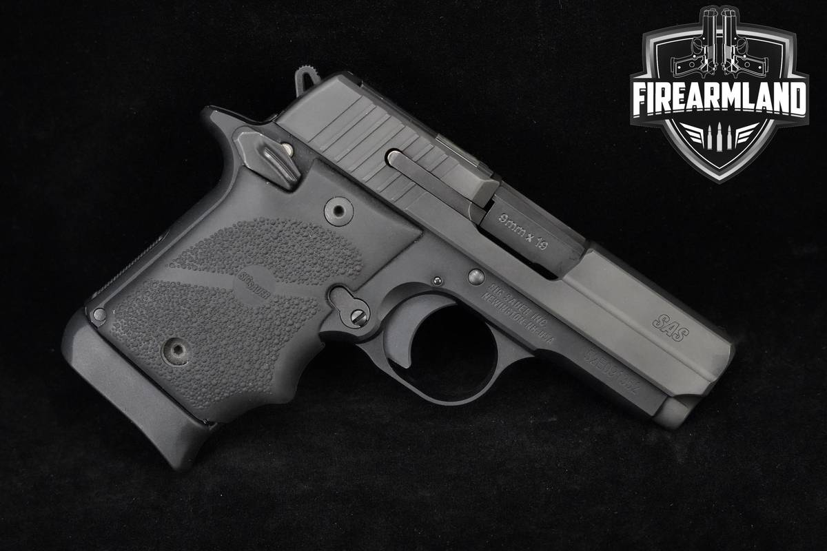 Sig Sauer P938 SAS Micro Compact 9mm 1911 3" Sig-Sauer P-938 1911 +4MAGS