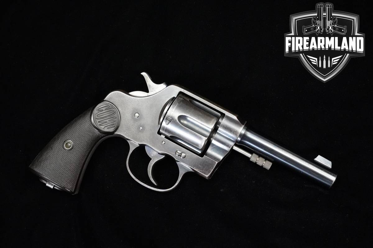 1907 Colt New Service 38-40 Win 4.5" Blued Colt DA/SA