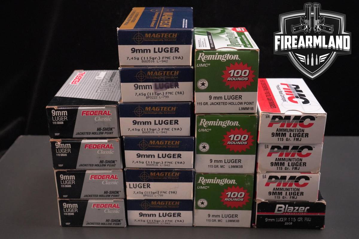 1000 ROUNDS! 9mm Ammo 9-mm Ammunition