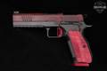 Dan Wesson DWX Full Size 9mm Luger Two-Tone Red & Black in Very Good Condition Image 3