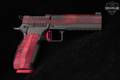 Dan Wesson DWX Full Size 9mm Luger Two-Tone Red & Black in Very Good Condition Image 4