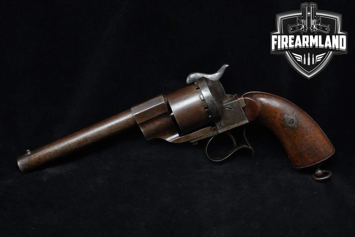 ANTIQUE Model 1858 Lefaucheux Military 12mm-Lefaucheux SAO 1858 M1858