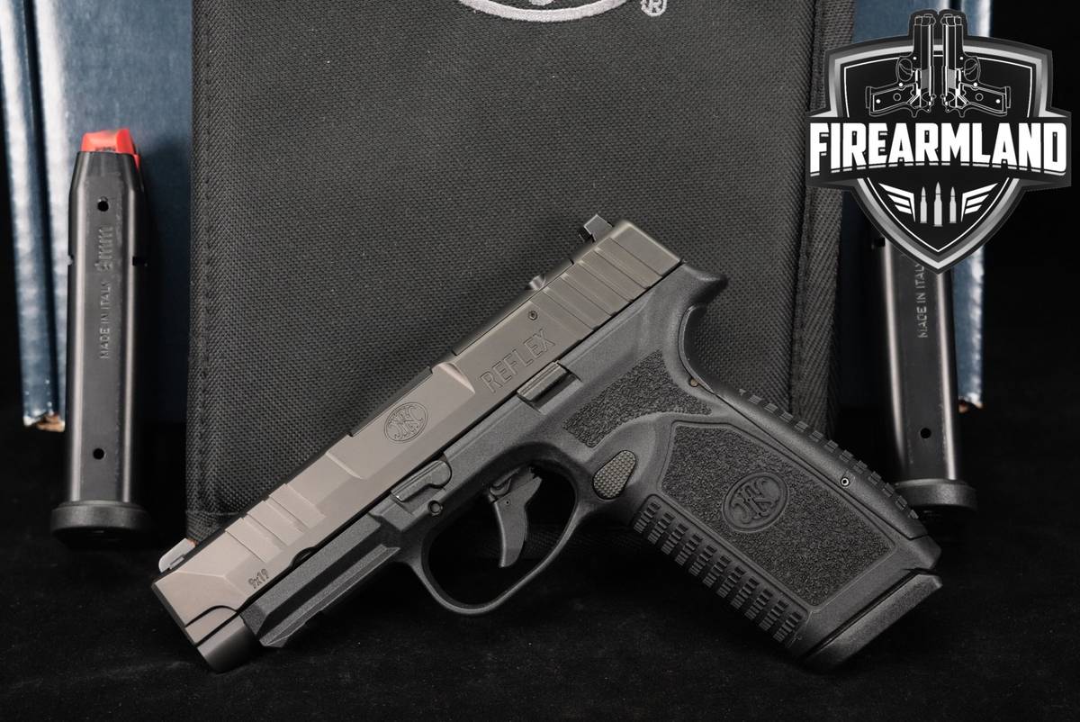 FN Reflex XL MRD 9mm Optics-Ready 3.8" +3 MAGS & ORIG BOX