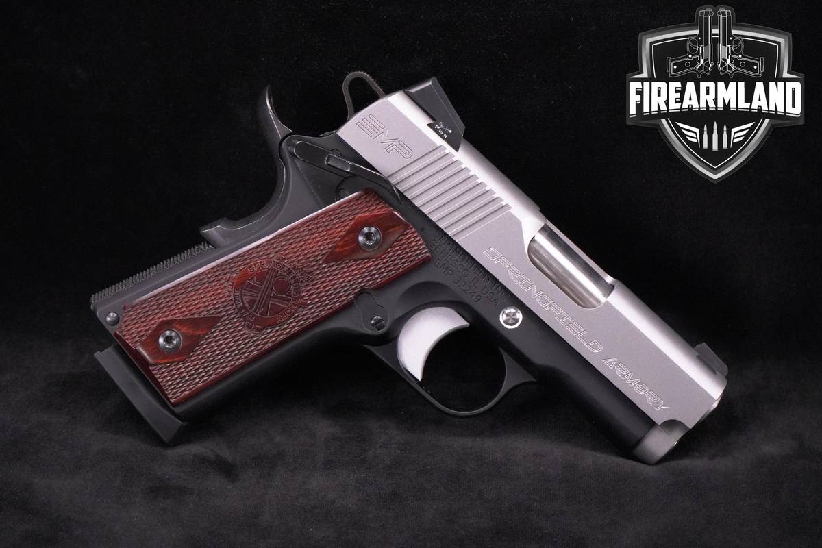 Springfield Armory EMP Compact 9mm 1911 3.0" Two-Tone +4 MAGS & HOLSTER