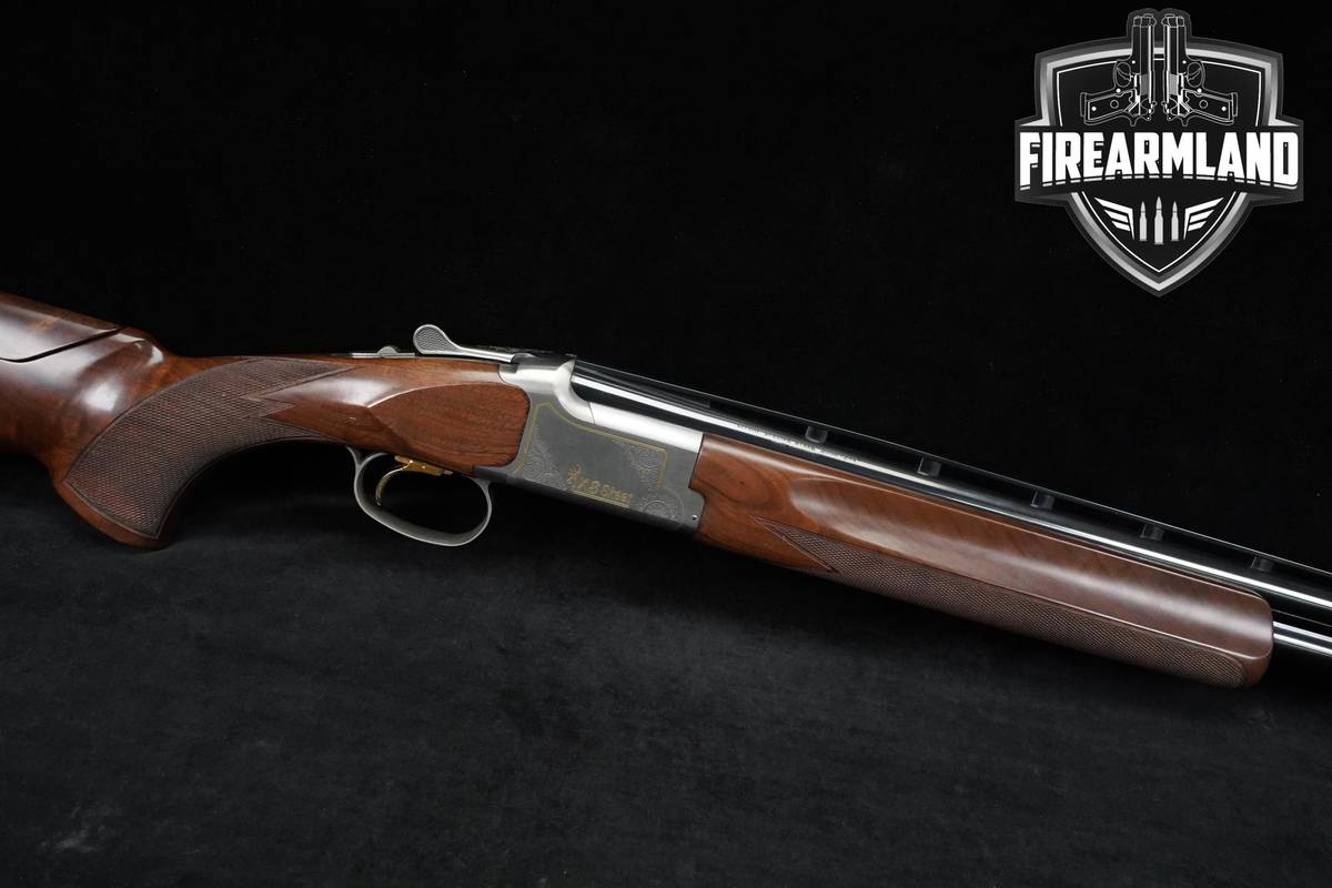 Browning Citori XS Skeet 20-Gauge 28 Silver & Walnut ENGRAVED W/ GOLD INLAY