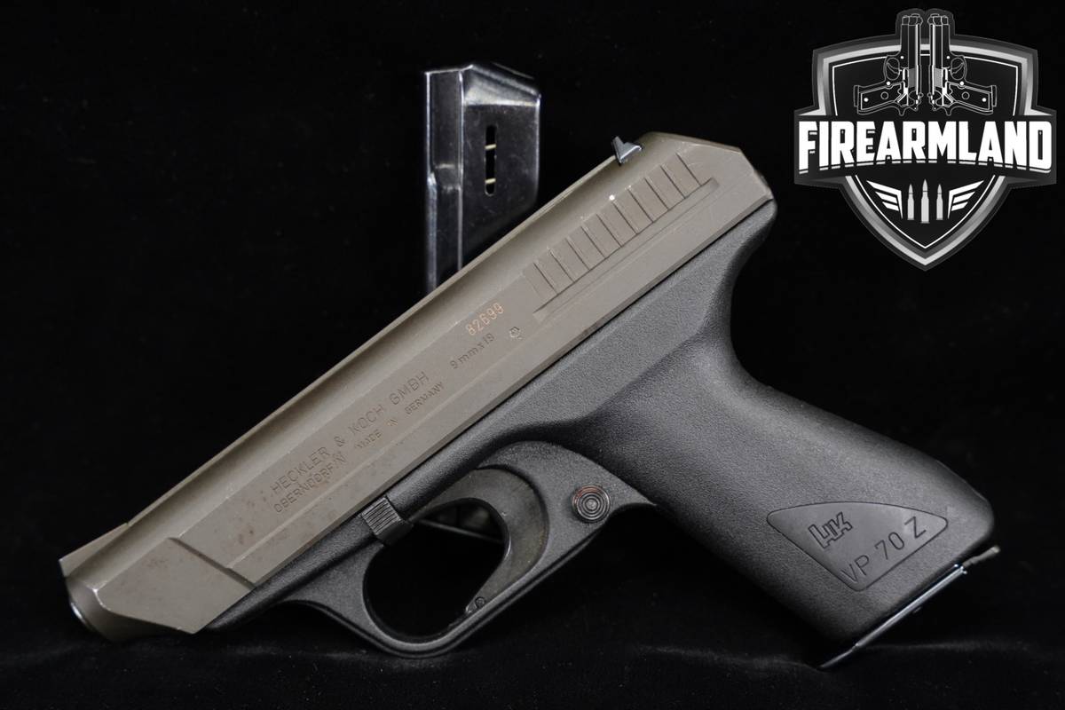 1980 Heckler & Koch H&K VP70 Z 9mm 4.6" VP70Z VP-70 +2 MAGS