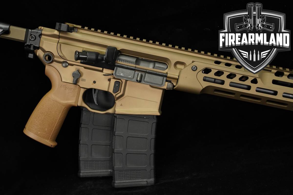 Sig Sauer MCX SPEAR LT 5.56 NATO 16" Coyote Tan BUFFERLESS +2 MAGS