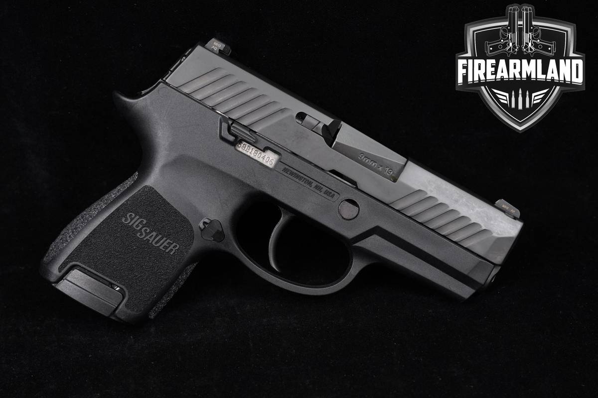 Sig Sauer P320 Sub-Compact BSS 9mm 3.6" P-320 +2 MAGS & ORIG CASE