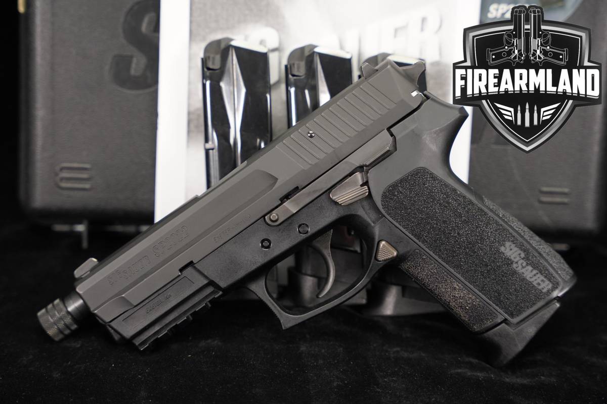 Sig Sauer SP2022 9mm 4.5" SP 2022 THREADE +4 MAGS & ORIG CASE