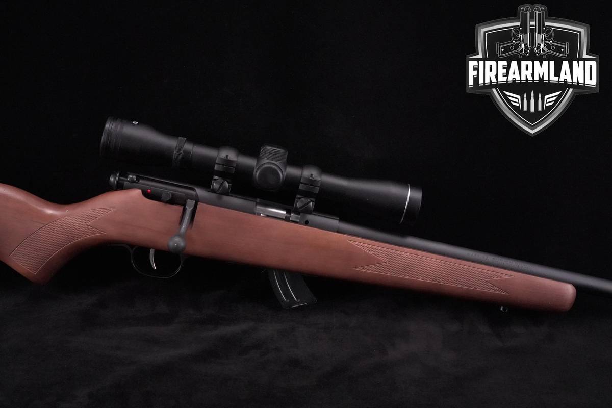 Savage Arms Mark II 22LR 21" Matte Blued Savage MKII RIMFIRE +OPTIC