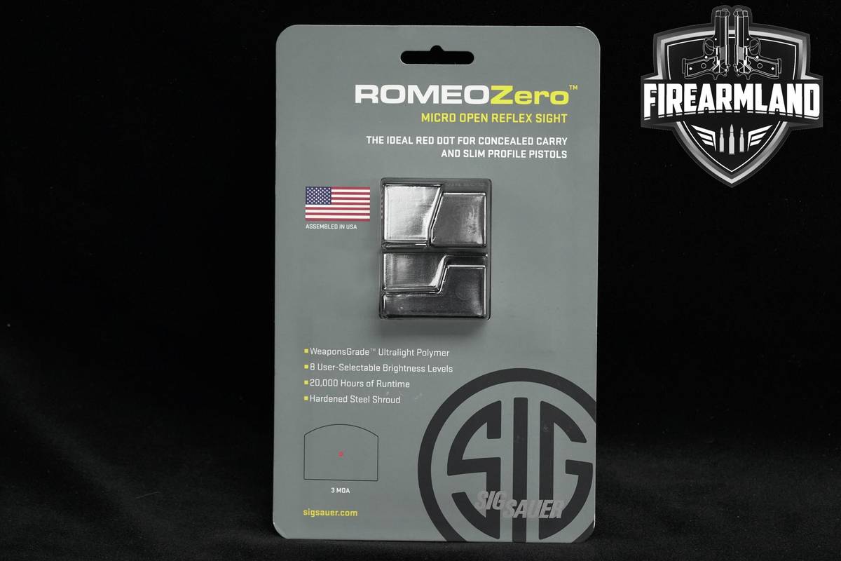 NEW Sig Sauer Romeo Zero 1x24mm 3 MOA Red Dot RomeoZero