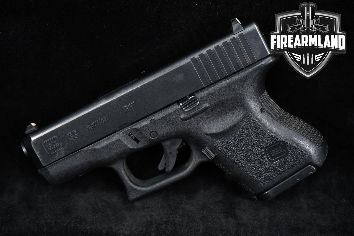 DISCONTINUED Glock 33 G33 Gen3 357 SIG 3.43" +2 MAGS & ORIG CASE