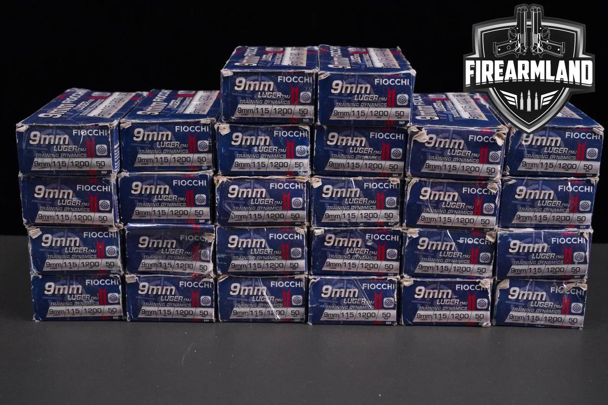 1300 ROUNDS  9mm Ammo 9-mm Ammunition
