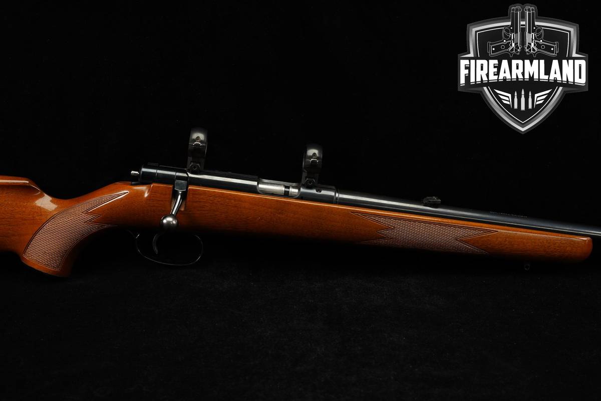 1984-1985 Anschutz Model 1422 Sporter 22LR 24" Blued & Wood