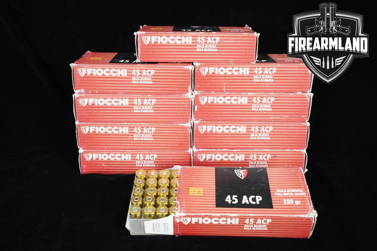 45 ACP Ammo 45-ACP Ammunition 500 ROUNDS