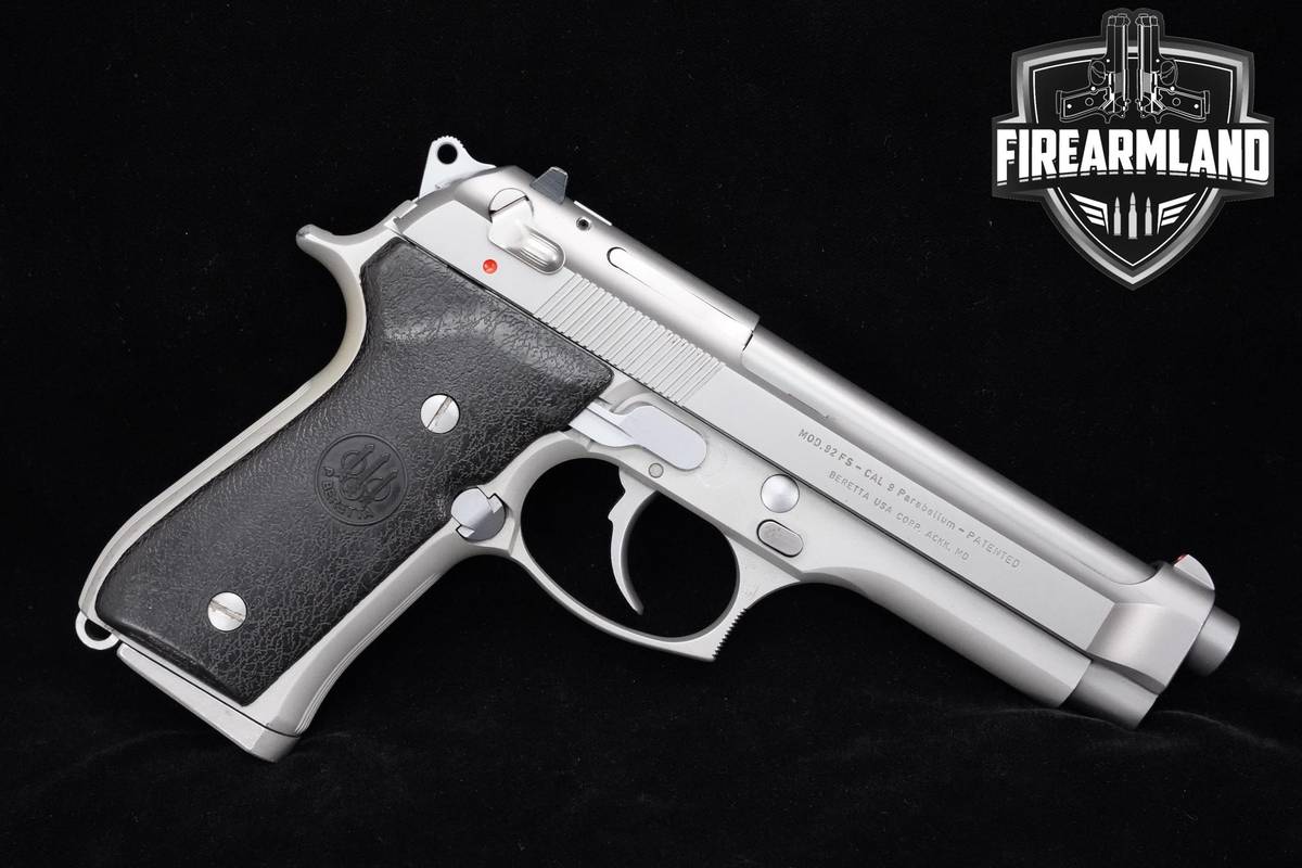 Beretta 92FS INOX Ghost 9mm Stainless Beretta-92FS Ghost 92-FS M9 +ORIG BOX