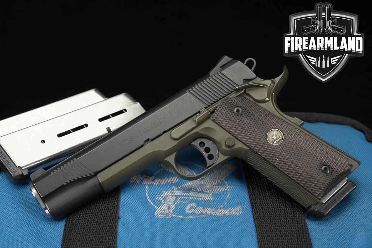 Wilson Combat WC CQB Full-Size/Government 45 ACP 1911 5" +3 MAGS & OG CASE