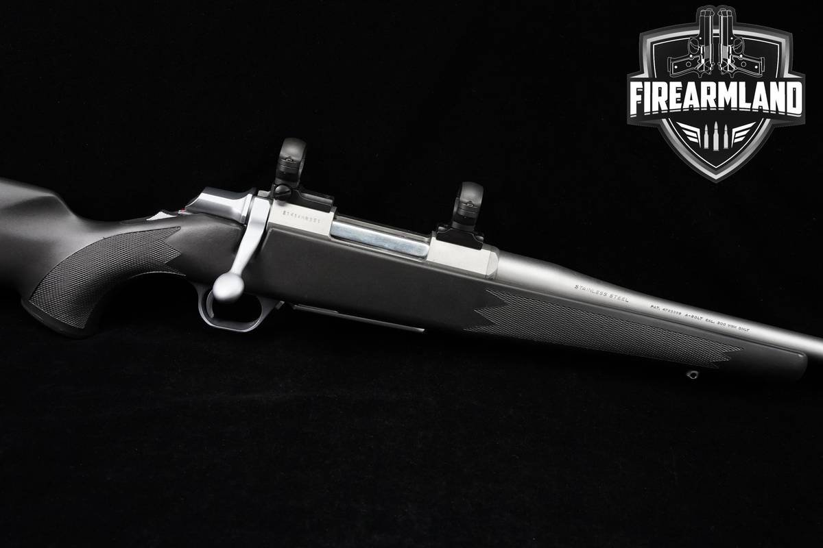 Browning A-Bolt II Stainless Stalker 300 WSM 23" Black All-Weather Miroku
