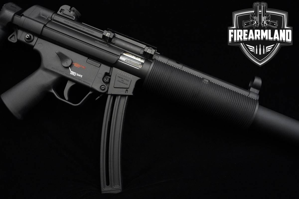 Heckler & Koch (H&K-HK) MP5 22LR 16.1" H&K-HK MP-5 +3 MAGS & ORIG BOX