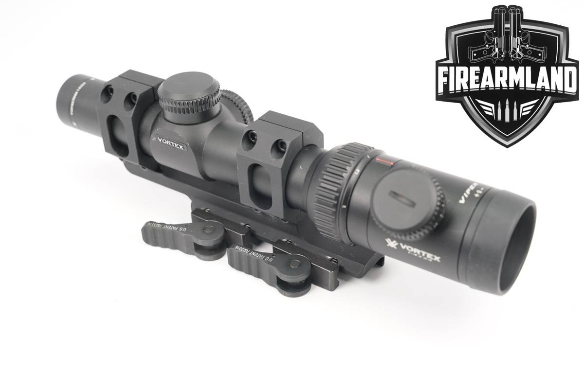 Vortex Optics Viper 1-4x24 LPVO 30mm Tube Size SFP TMCQ MOA Scope