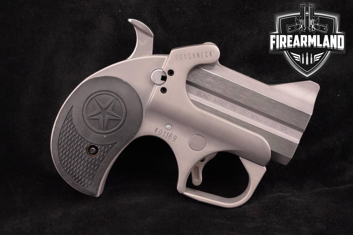 Bond Arms Roughneck 357 Magnum / 38 Special 2.5" Stainless +CONVERTIBLE