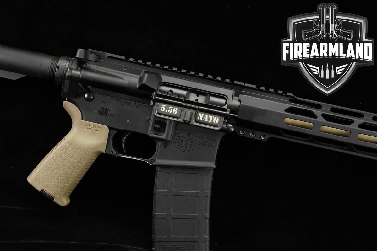 Diamondback DB15 5.56 NATO AR-15 AR15 DB 16" Black & FDE