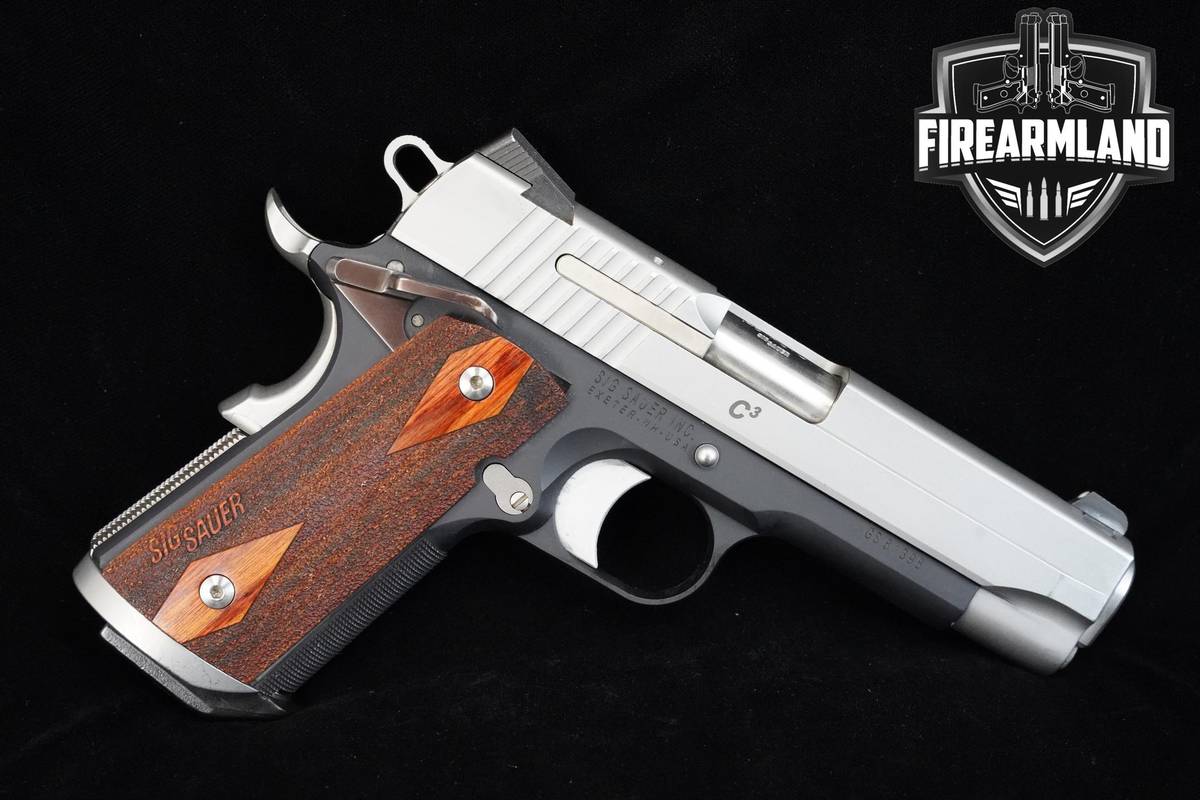 Sig Sauer 1911 C3 Plus 45 ACP 4.25" Two-Tone Sig-Sauer-C3-1911 2MAGS