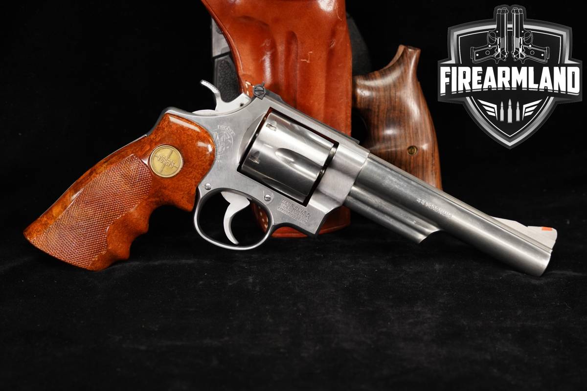 Smith & Wesson Model 629-1 S&W 44 Magnum 6" Stainless DA/SA +HOLSTER