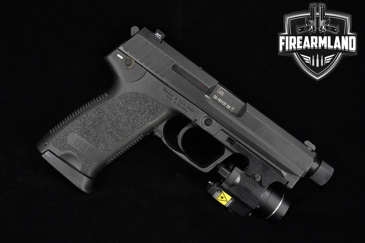 Heckler & Koch (H&K-HK) USP 45 Tactical 45 ACP H&K-HK-USP 2MAGS & ORIG CASE