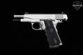 1977 Colt Combat Commander .45 ACP Satin Nickel in Excellent Condition Image 2