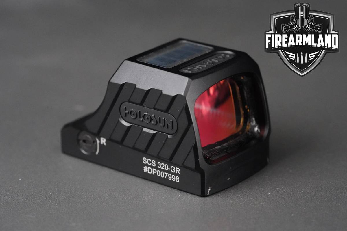 Holosun SCS 320-GR Black Anodized Holosun Red Dot Sight +ORIG BOX