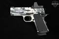 Nighthawk Custom Counselor Ambassador Series; Interchangeable Optic System (IOS) 9mm Luger Black/Gray/White Camo in Good Condition Image 4