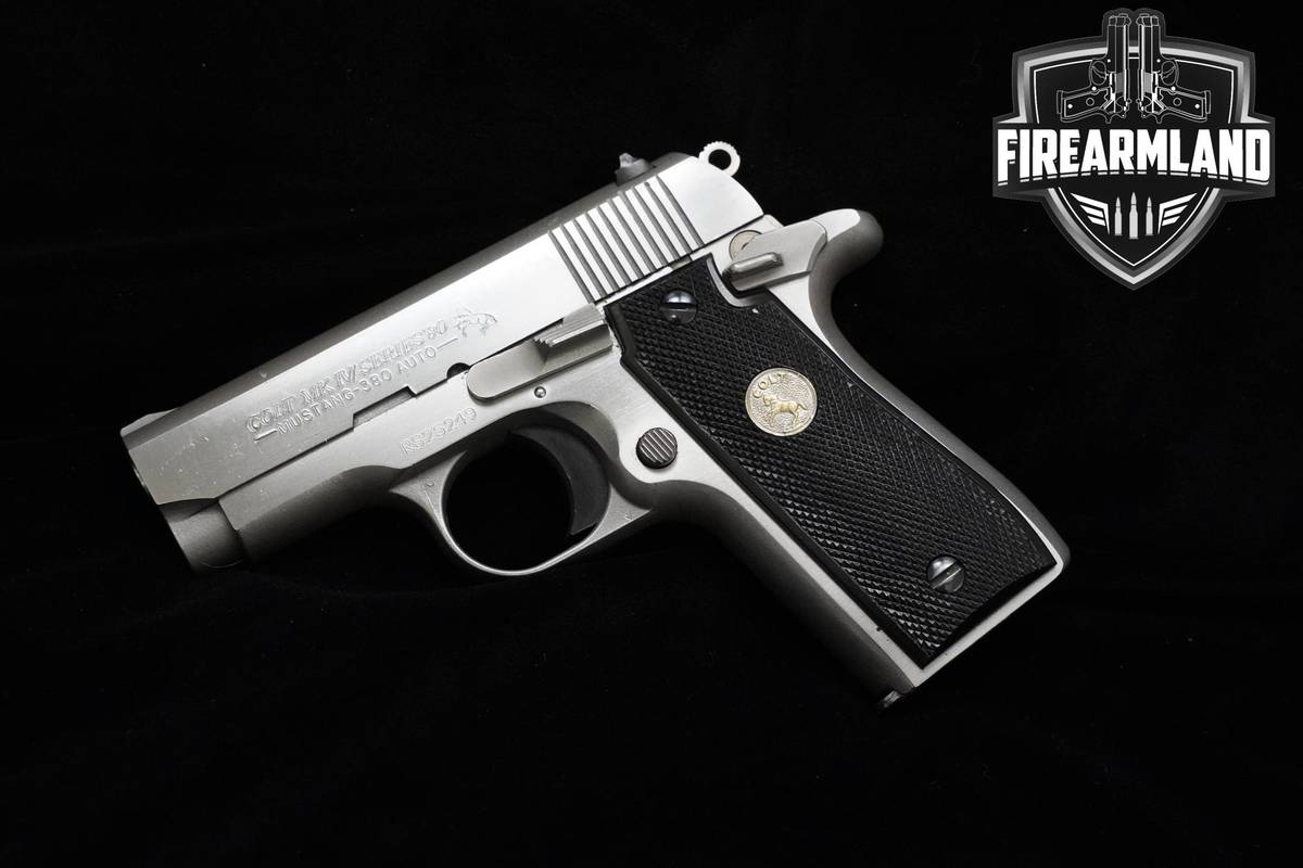 1993 Colt Mustang Mk IV/Series' 80 PLUS II 380 ACP Colt Mark-4 Mk4 +2 MAGS