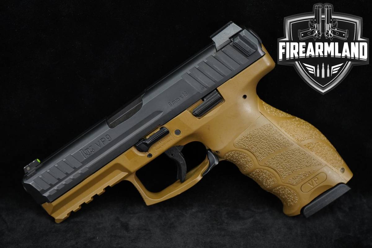 Heckler & Koch H&K HK VP9 9mm 4.09" VP-9 FDE +2 MAGS