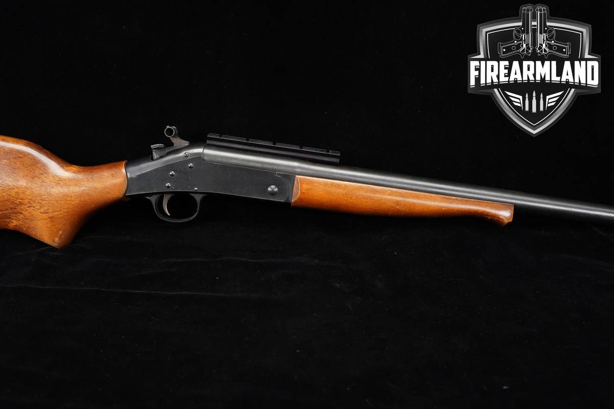 New England Firearms NEF Handi Rifle SB2 243 Winchester 22" Blued & Wood