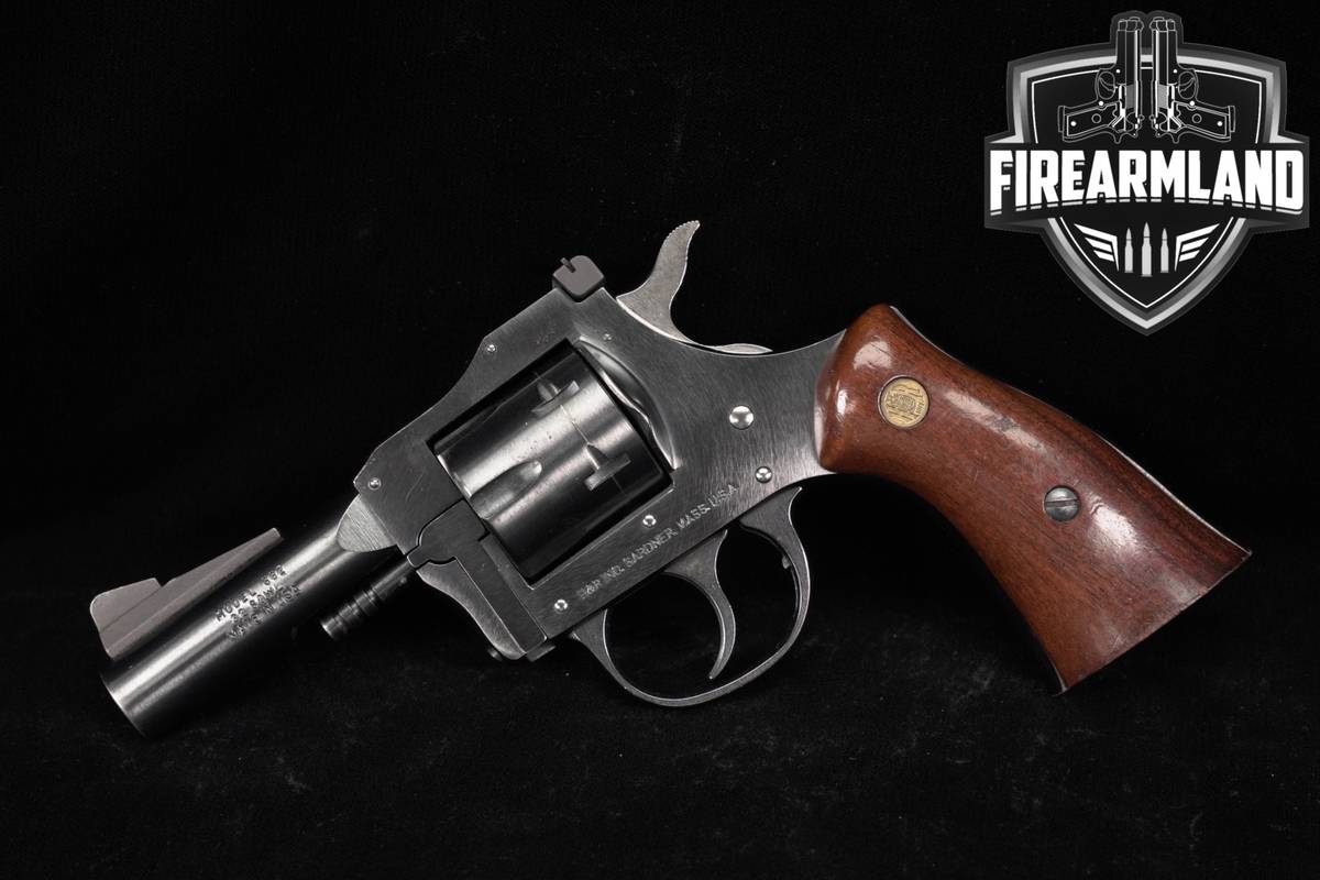 Harrington & Richardson Model 832 800 Series 32 S&W H&R Long 3" Silver M832