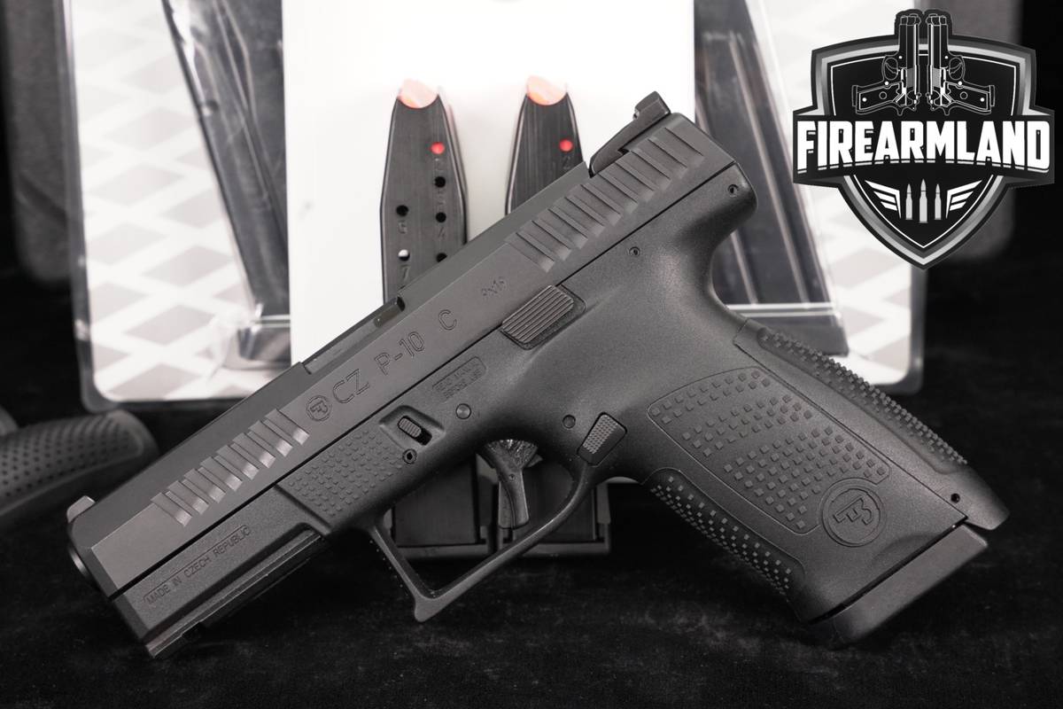 CZ P-10 C 9mm 4.02" P10C P10 +5 MAGS & ORIG CASE