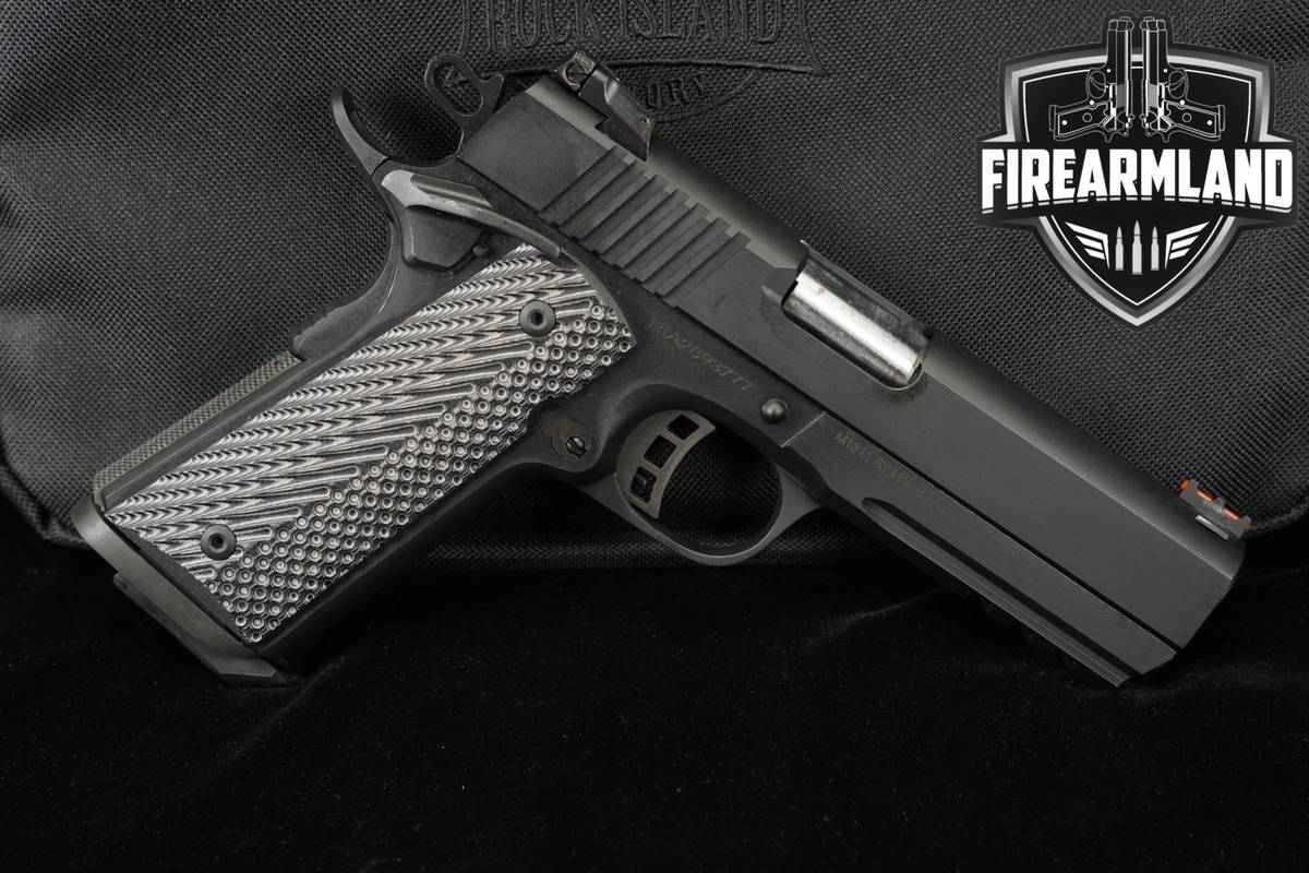 Rock Island Armory RIA M1911 A1 TAC Ultra MS 10mm 1911 1911A1 +ORIG CASE