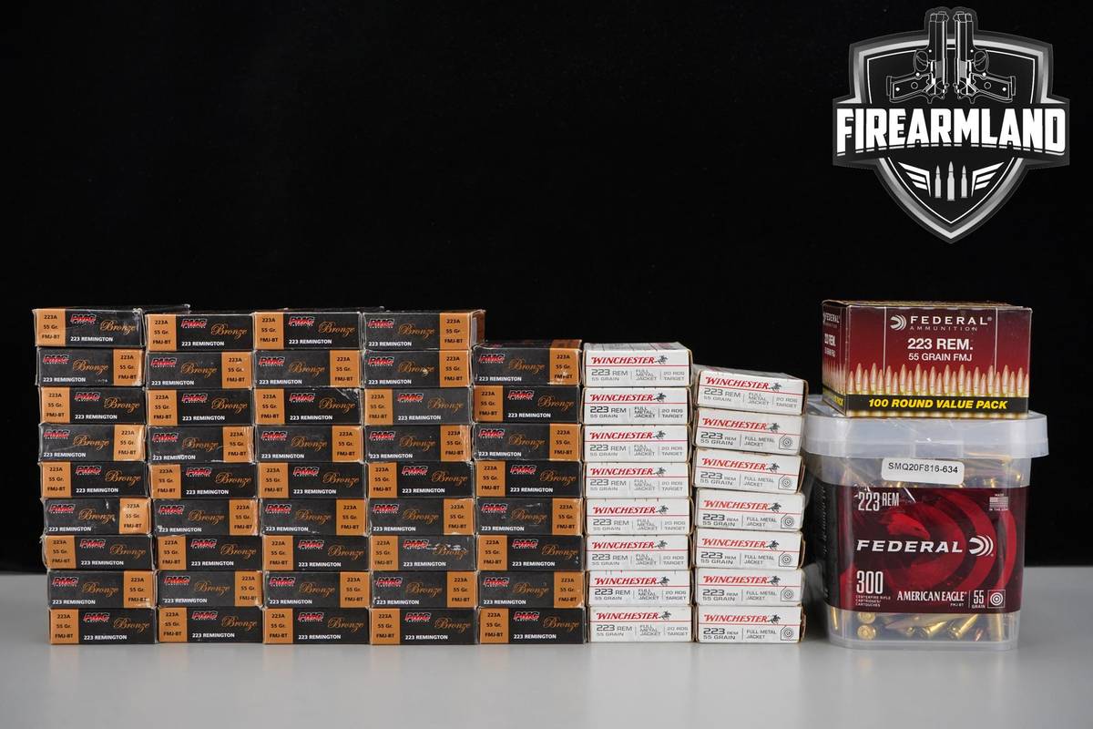 1580 RDS! 223Rem Ammo 223 Remington