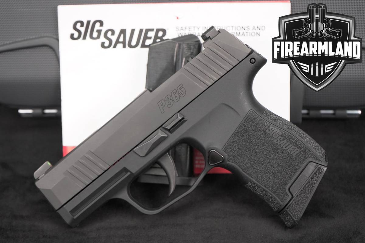 Sig Sauer P365 9mm Optics-Ready 3.1" P 365 +2 MAGS, ORIG CASE