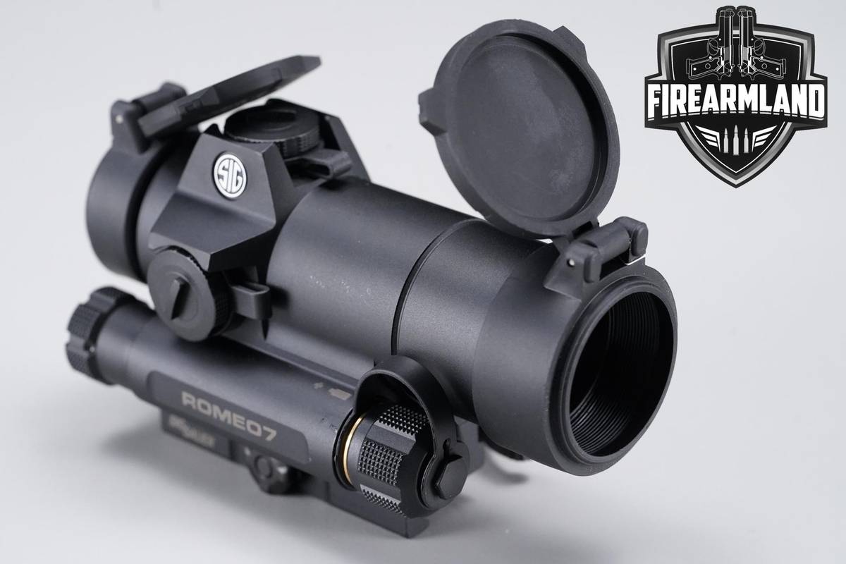 Sig Sauer Romeo7 1x30mm 2 MOA Red Dot Black Romeo 7