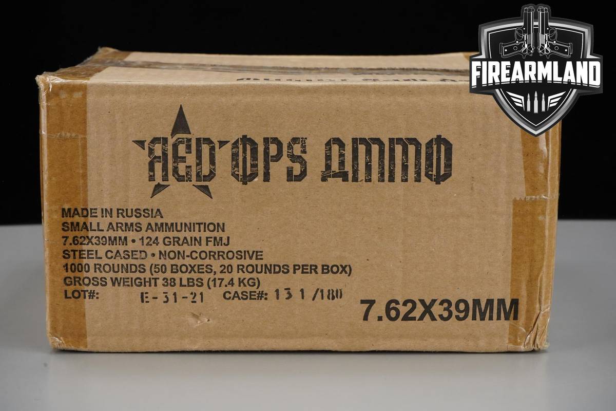 1000 RDS! 7.62x39 Ammo 7.62