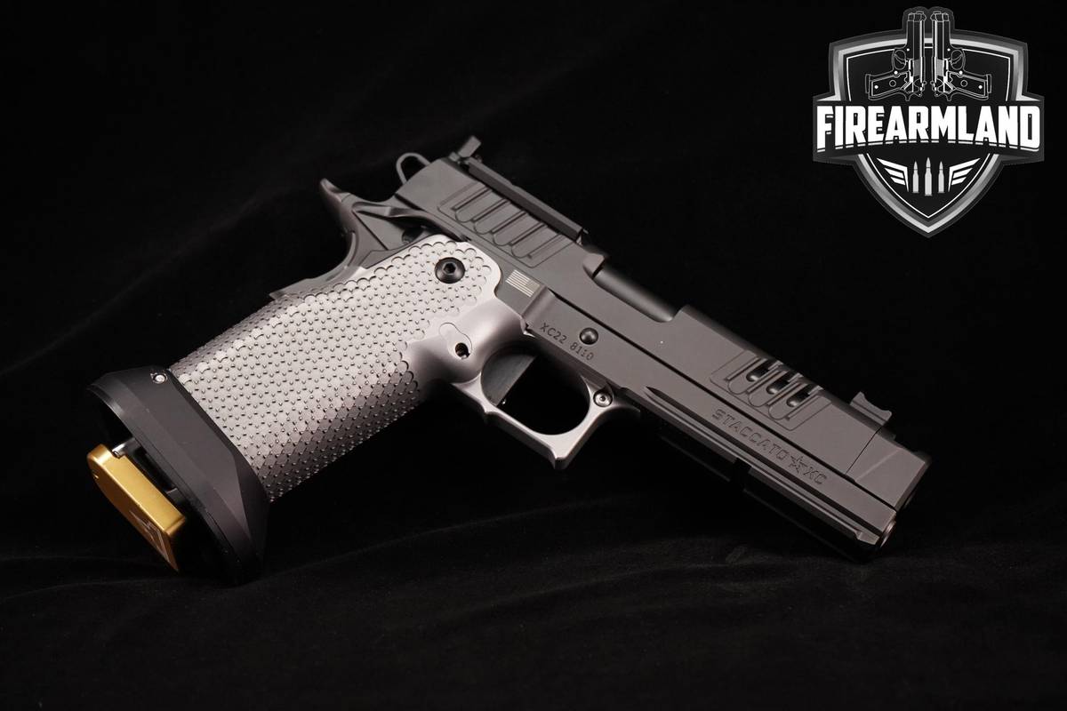 Staccato STI XC 2011 9mm 4.8" Black DLC 1911 +3 MAGS & ORIG CASE