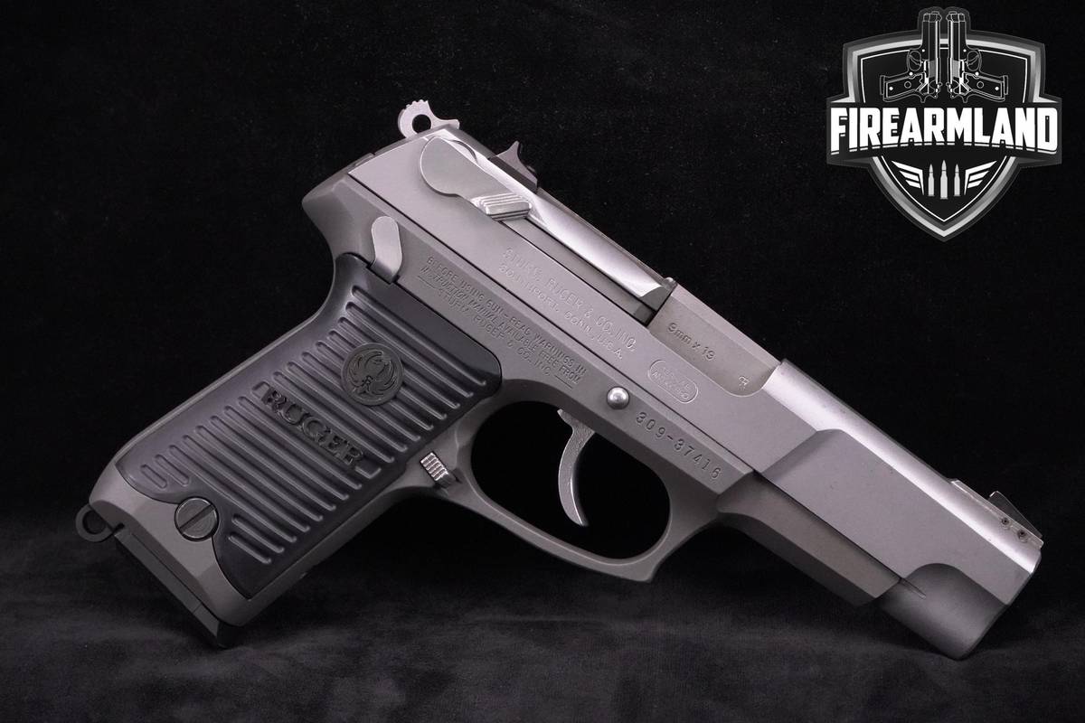 1994 Ruger P89 9mm 4.5" Ruger-P89 P-89 2-MAGS & OG-CASE
