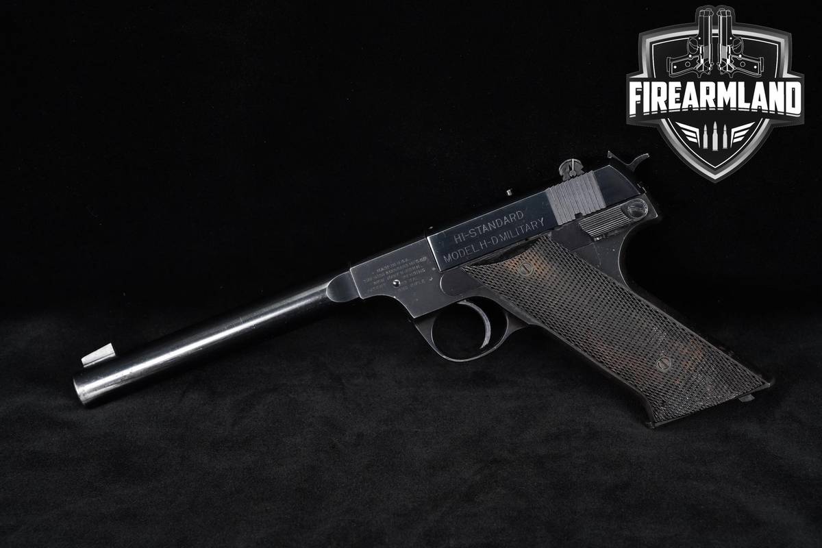 1946 POST WWII High Standard Model H-D Military 22LR 6.75" Blued
