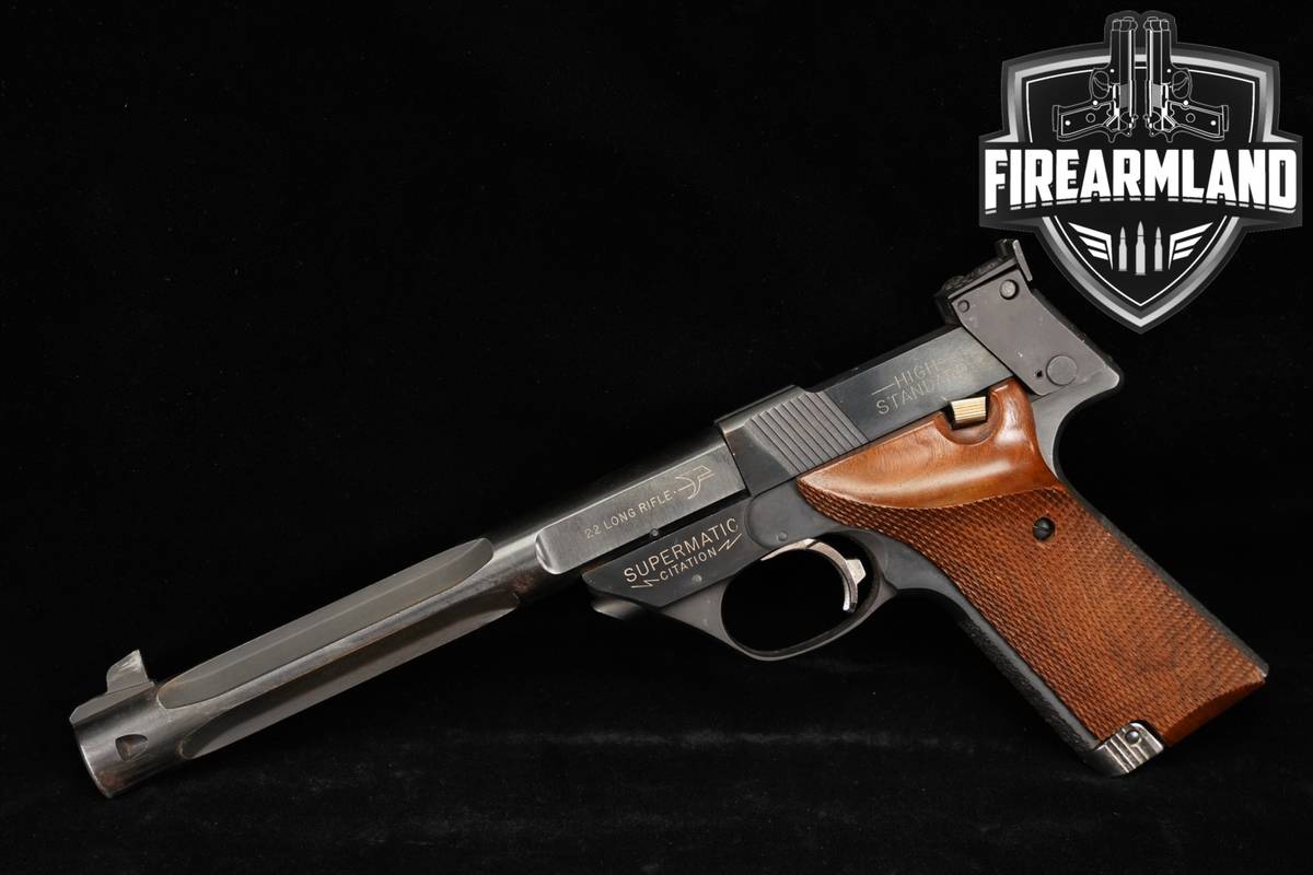 1978 High Standard Supermatic Citation Military Model 107 Series 22LR M107