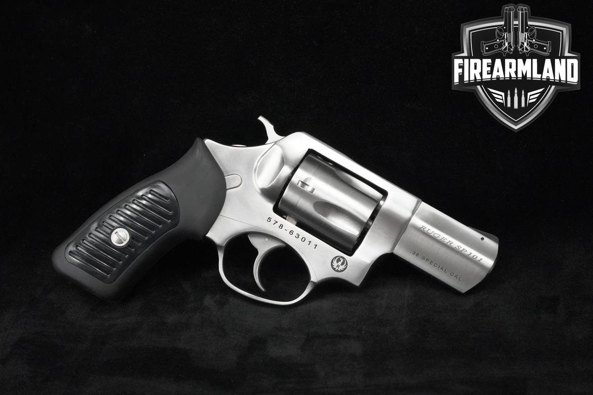 Ruger SP101 38 Special 2.5" Stainless Ruger SP-101 +ORIG CASE
