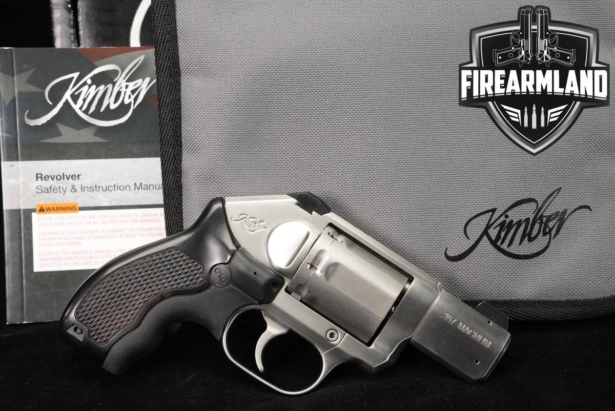 Kimber K6s Stainless DAO 357 Magnum 2" K6 S CT LASERGRIPS +ORIG BOX