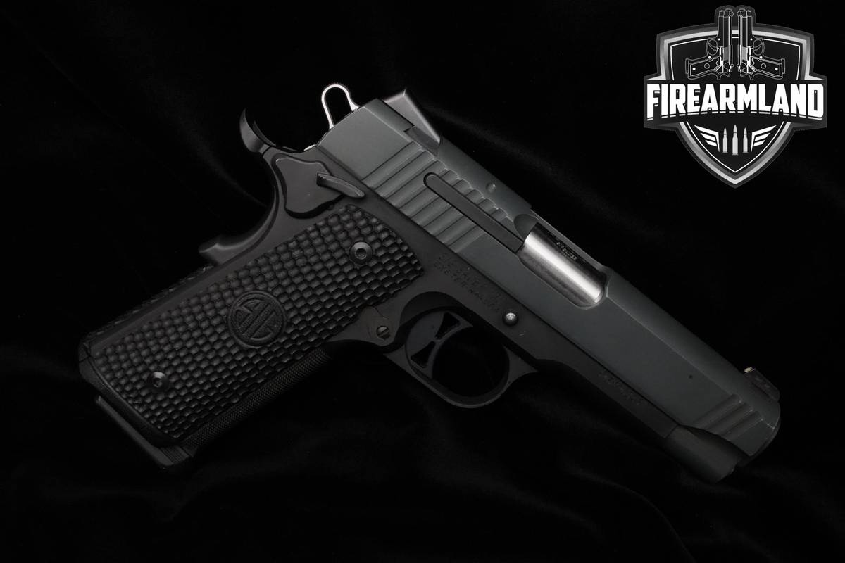 Sig Sauer 1911 Compact 45 ACP 4.25" Two-Tone Gray Sig 1911 ORIG Sauer CASE